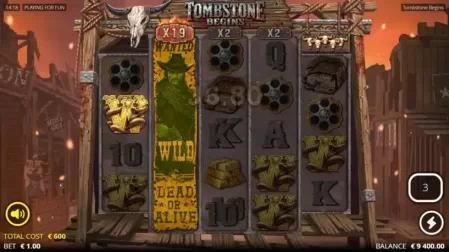 Tombstone Begins slot screenshot 6