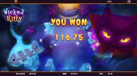 Wicked Kitty slot screenshot 7