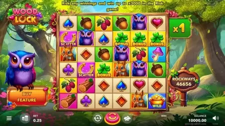 Wood Luck slot screenshot 1