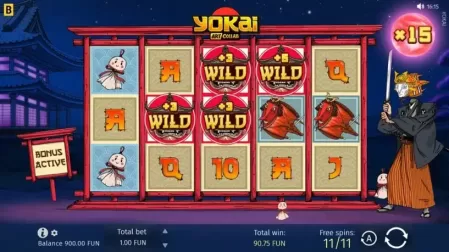 Yokai slot screenshot 5
