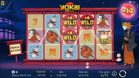 Yokai slot screenshot 4