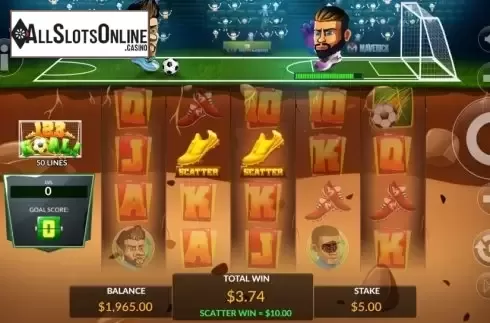 Win Screen 2. 123 Goal from Maverick