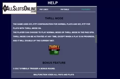Feature screen 2. 4th and Goal from Arrows Edge