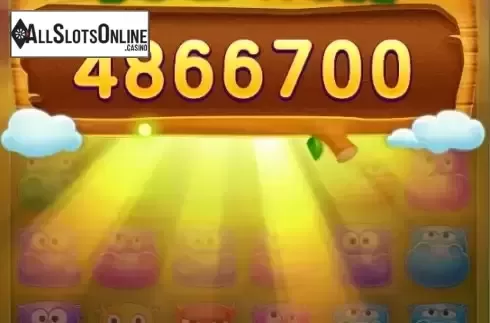 Total Win in Free Spins Screen