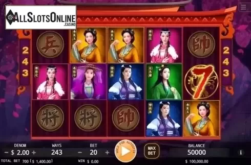Reel Screen. 7 Heroines from KA Gaming