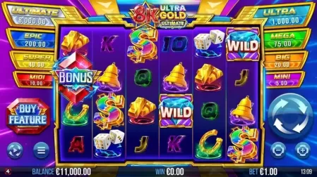 8K Ultra Gold Ultimate slot screenshot 1