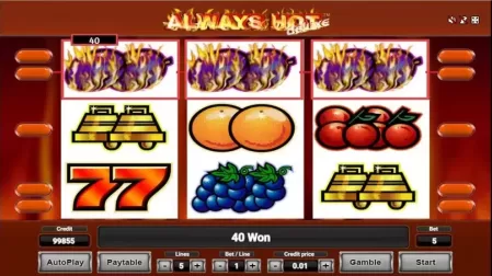 Always Hot Deluxe slot screenshot 2