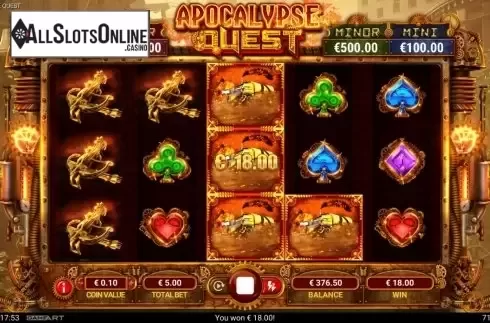 Win Screen 4. Apocalypse Quest from GameArt
