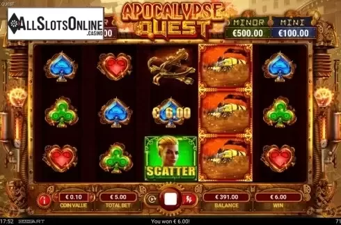 Win Screen 2. Apocalypse Quest from GameArt