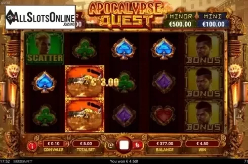 Win Screen 3. Apocalypse Quest from GameArt