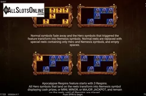 Features 2. Apocalypse Quest from GameArt