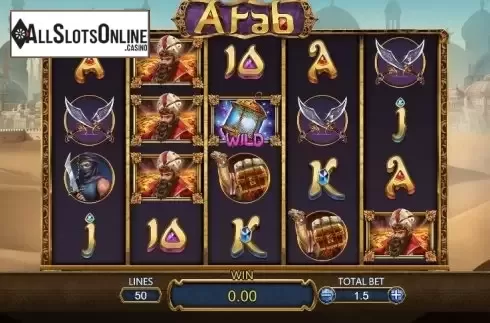 Start screen 2. Arab from Dragoon Soft