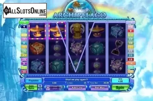 Win Screen 2. Archipelago from GamesOS