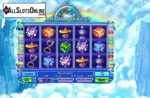 Game Workflow screen. Archipelago from GamesOS