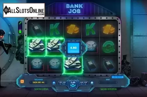 Win screen 2. Bank Job from Smartsoft Gaming