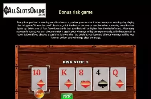 Risk game screen