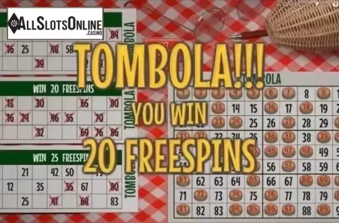 Bonus game. Win. Bella Napoli from Capecod Gaming