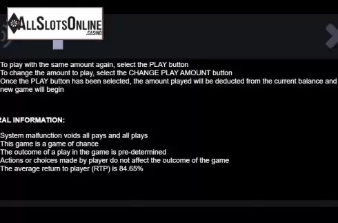 Info 3. Big Money Slingo from Instant Win Gaming