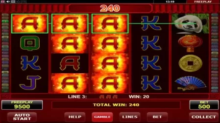 Big Panda slot screenshot 2