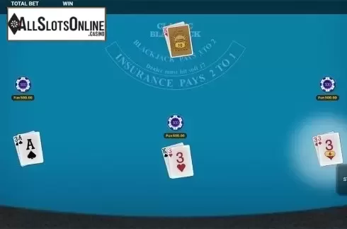 Game workflow . Blackjack Classic (OneTouch) from OneTouch