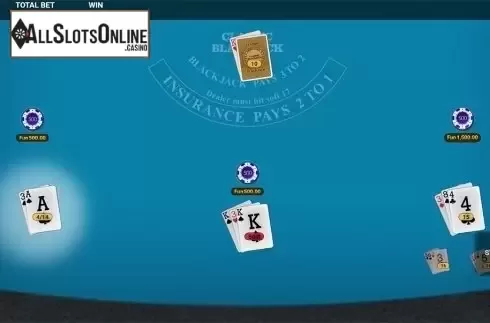 Game workflow 4. Blackjack Classic (OneTouch) from OneTouch