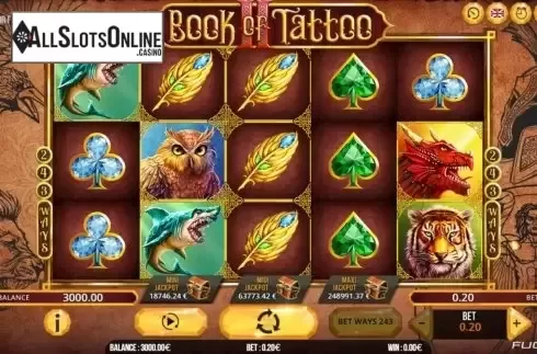 Reel Screen. Book Of Tattoo 2 from Fugaso