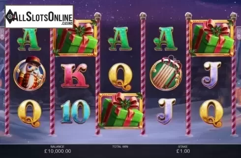 Reel Screen. Book of Christmas from Inspired Gaming