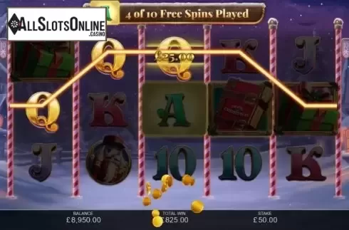 Free Spins 3. Book of Christmas from Inspired Gaming