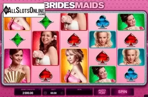 Reel Screen. Bridesmaids from Microgaming