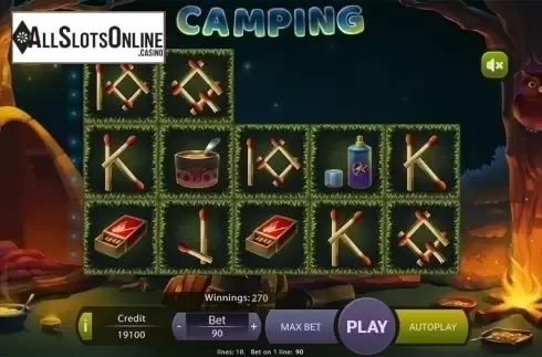 Game workflow 2. Camping from X Play