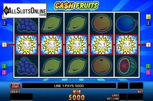 Screen5. Cash Fruits from Merkur