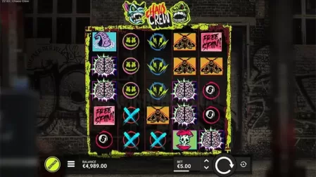 Chaos Crew slot screenshot 1