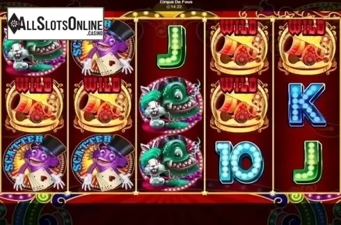 Reel Screen. Cirque De Fous from Betixon