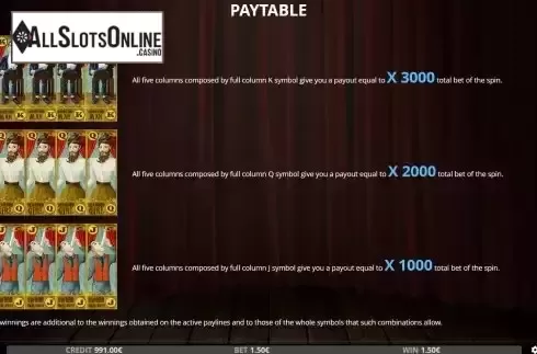 Game Features screen 2