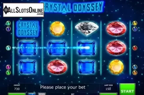 Screen 1. Crystal Odyssey from Greentube