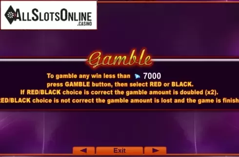 Screen3. Dice & Roll from EGT