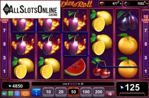 Screen7. Dice & Roll from EGT