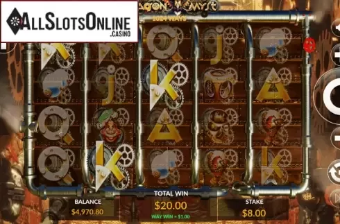 Win Screen. Dragon Myst from Maverick