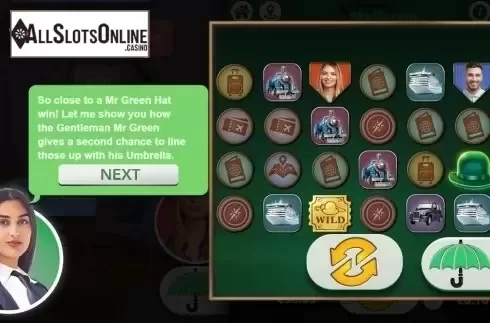 Feature 1. Finding Mr Green from Green Jade Games