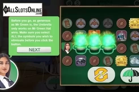 Feature 5. Finding Mr Green from Green Jade Games