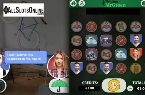 Reel Screen. Finding Mr Green from Green Jade Games