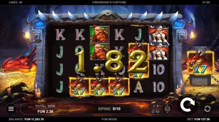 Firedrake’s Fortune slot screenshot 5