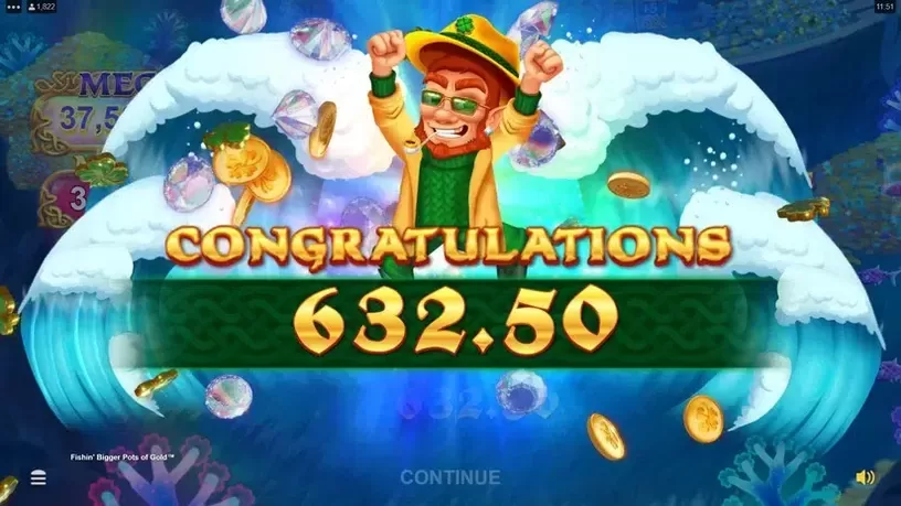 Fishin' Bigger Pots of Gold slot screenshot 8