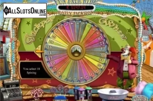 Bonus Wheel. Fun Fair Ride from SkillOnNet
