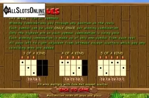 Rules. Funny Farm from SimplePlay