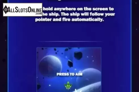 Playing level screen