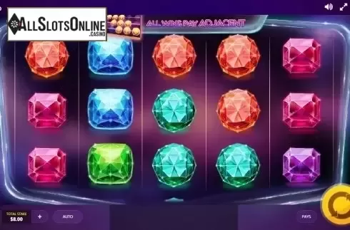 Screen 1. Gems Gone Wild from Red Tiger