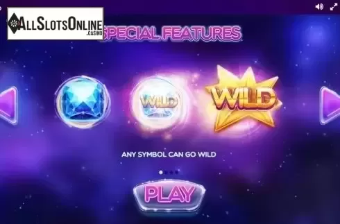 Paytable 1. Gems Gone Wild from Red Tiger