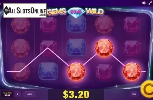 Screen 2. Gems Gone Wild from Red Tiger