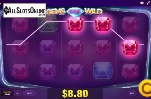 Screen 3. Gems Gone Wild from Red Tiger